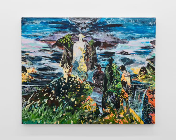 Maia Cruz Palileo Seashores, 2025 oil on linen 48 x 60 in 121.9 x 152.4 cm