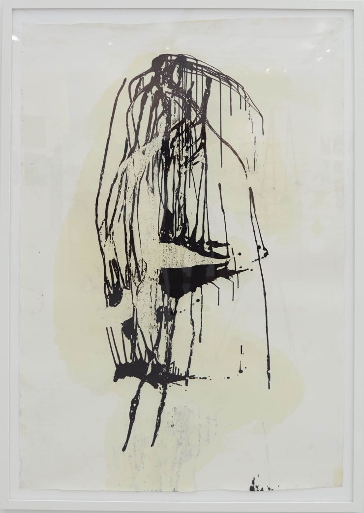 Sheree Hovsepian Wanderlust, 2015 Ink and walnut oil on paper 84 x 52 in. 213.36 x 132.08 cm