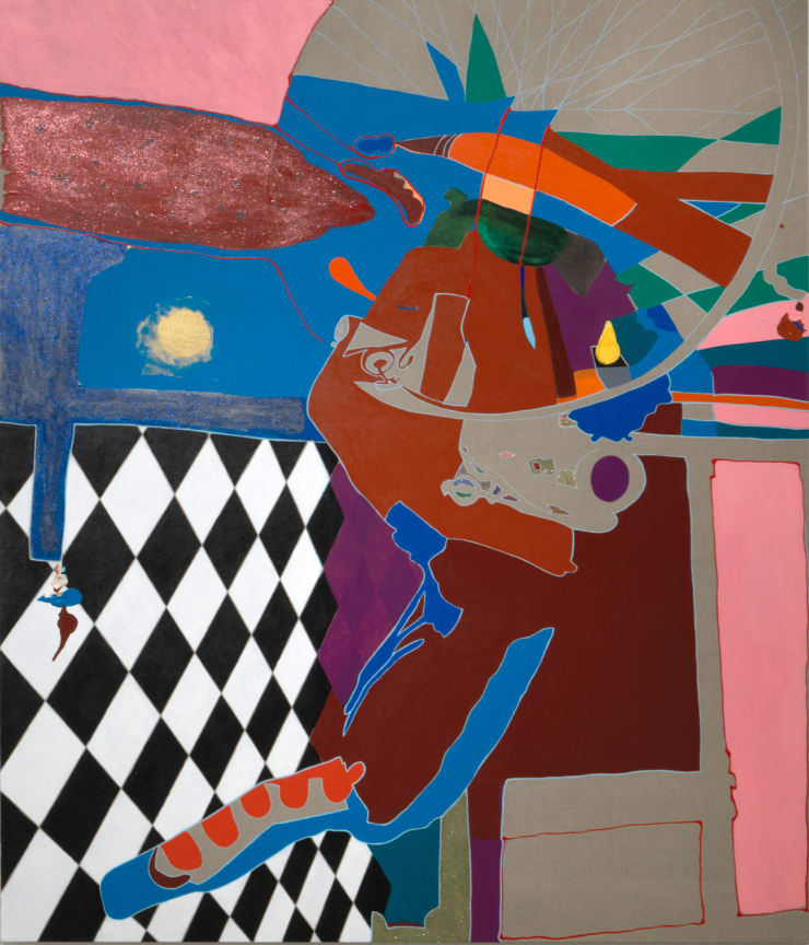 Candida Alvarez, Popsicle, 2019