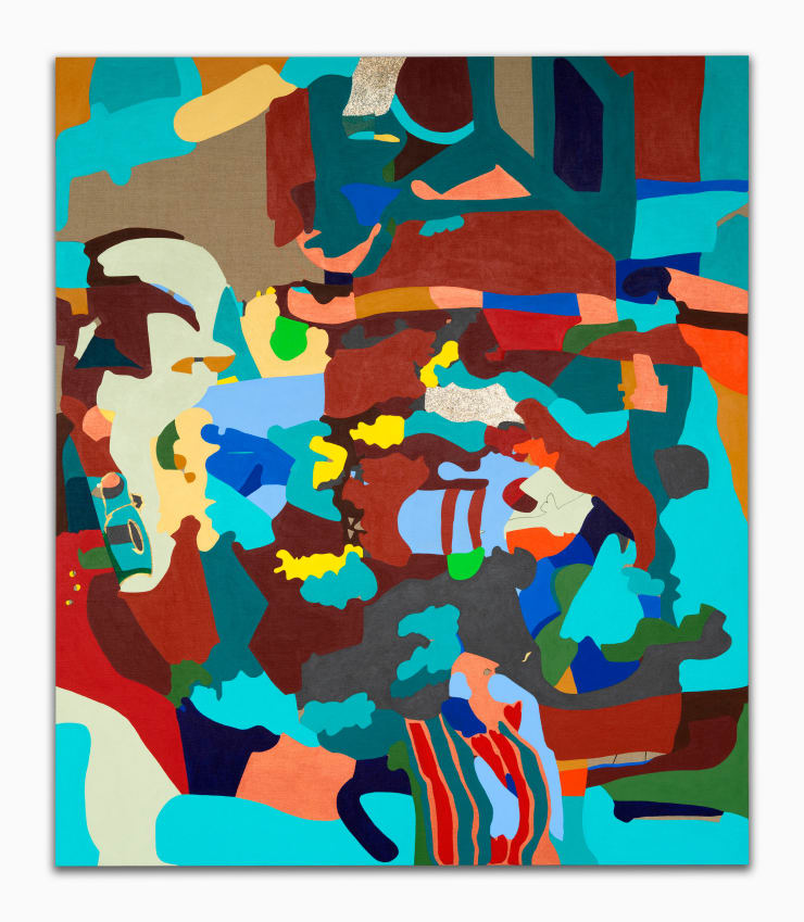 Candida Alvarez, Mostly Cloudy, 2023