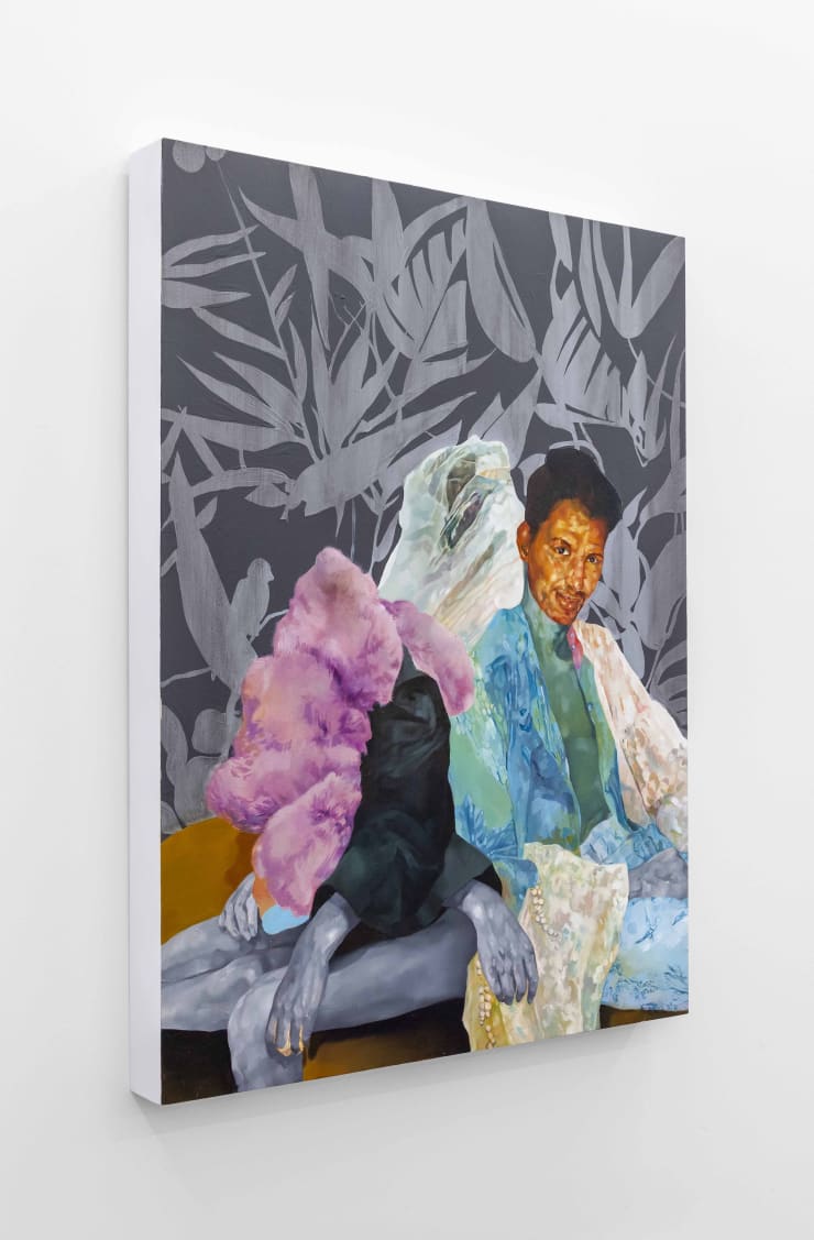 David Antonio Cruz todayliketomorrowandthedayafter, 2019 Oil and latex on wood 40 x 30 x 3 in. 101.6 x 76.2 x 7.6 cm