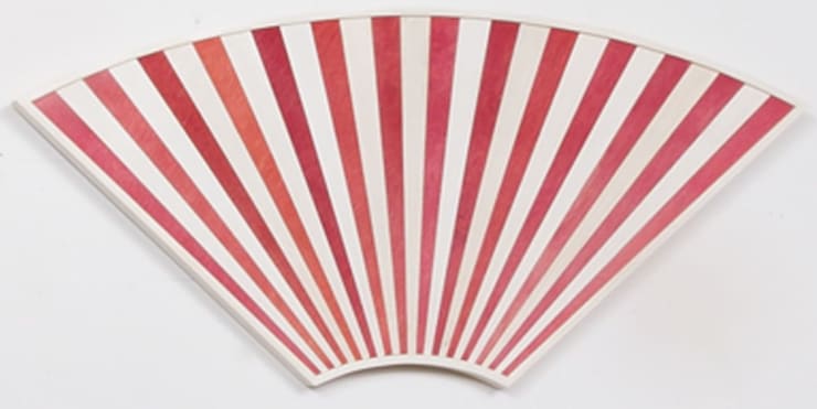 Dan Gunn Faannn No. 1, 2014 Dye, acrylic, UV absorbent lacquer, plywood 28 1/2 x 13 1/2 in. 72.39 x 34.29 cm