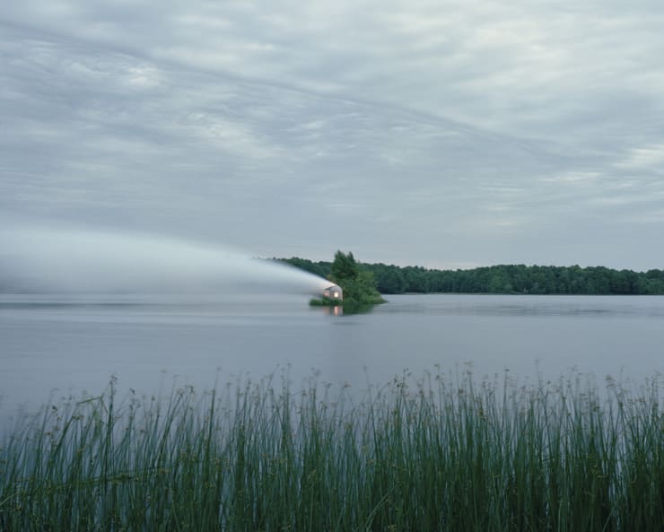 Carrie Schneider Burning House (August, raining, early), 2011 c-print 40 x 50 in. 101.6 x 127.0 cm Edition of 5 plus 2 artist's proofs