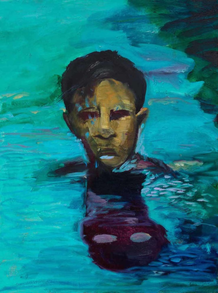 Maia Cruz Palileo Water’s Mirror, 2018 oil on canvas 24 x 18 in. 61.0 x 45.7 cm