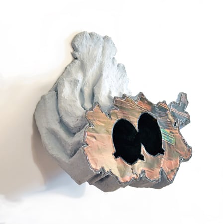 Carol Jackson Bouquet Portraits, 2014 Paper Mache, acrylic, digital photograph 37 x 23 x 19 in. 93.98 x 58.42 x 48.26 cm