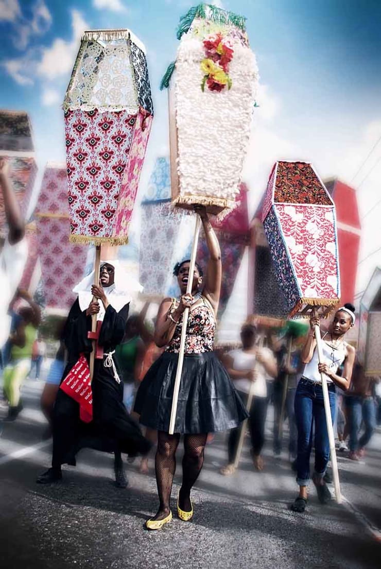 Ebony G. Patterson Invisible Presence: Bling Memories, 2014 C-print 40 x 30 in. 101.6 x 76.2 cm 2 AP