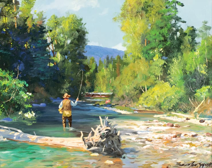 Brett J Smith Montana Trails Gallery Est 1993