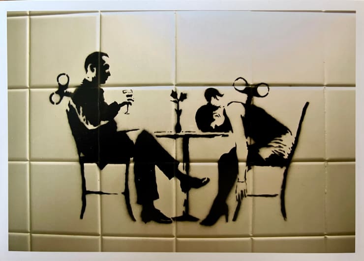 Banksy, "Out of time" version 2, 2003