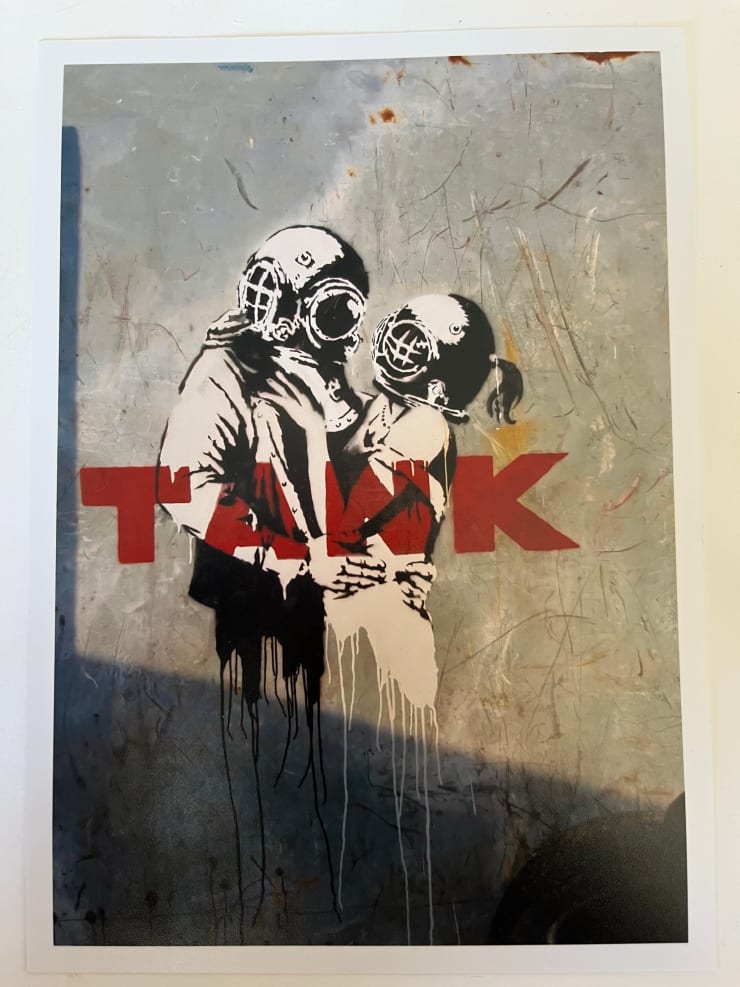Banksy, Original photo for Think Tank, 2002