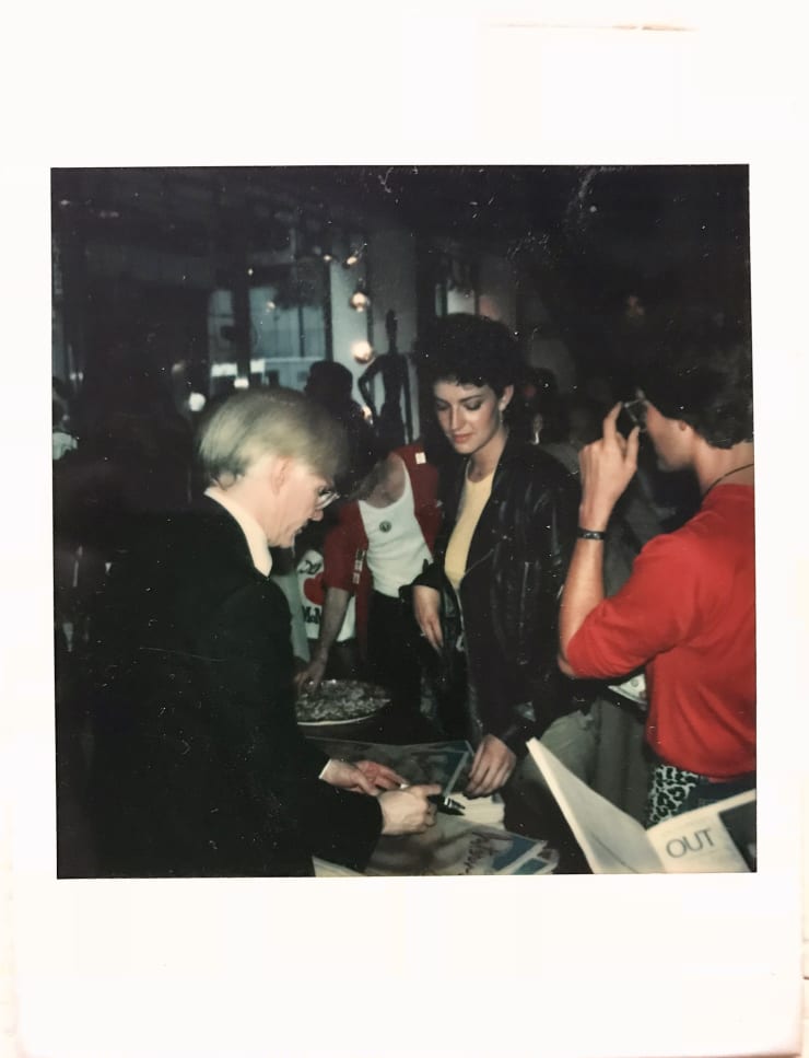 Andy Warhol, Polaroid Portrait of the artist, 1979