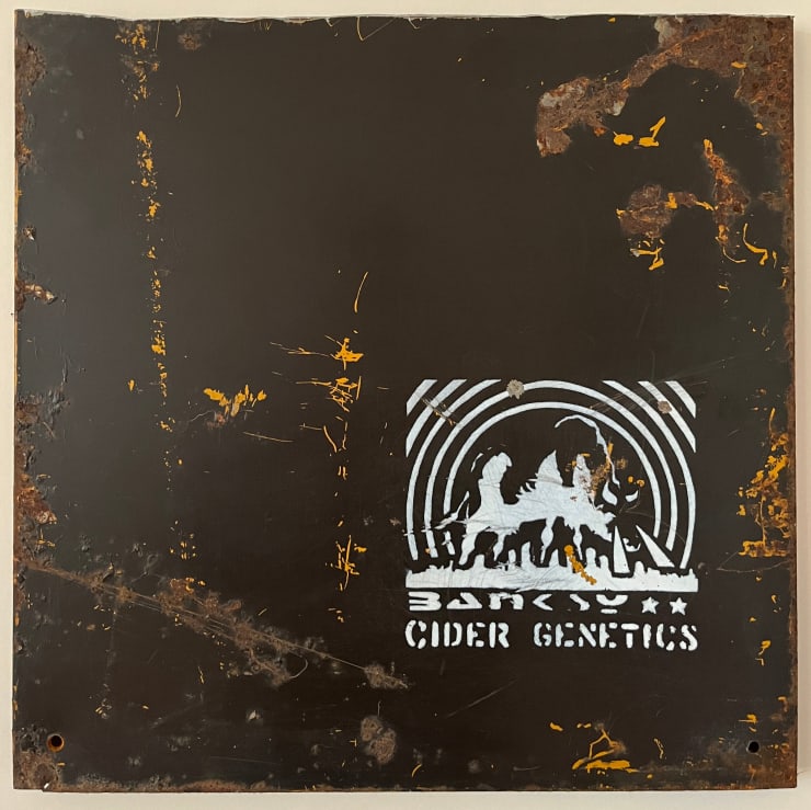 Banksy, "Cider Genetics", 1999