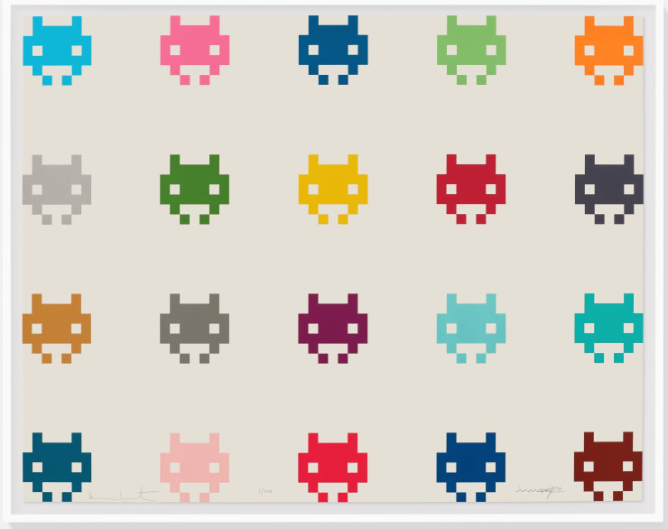 Damien Hirst, "InvadHirst", 2025