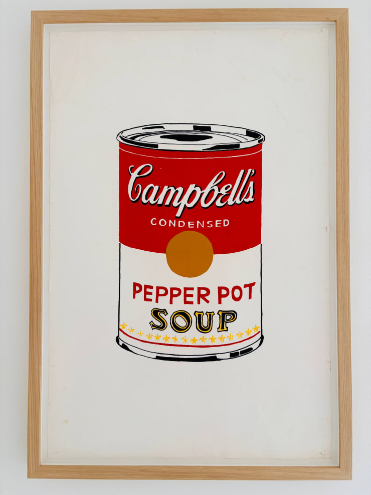 Andy Warhol, Campbells Soup Can "Pepper Pot" (NOT FOR SALE), 1961
