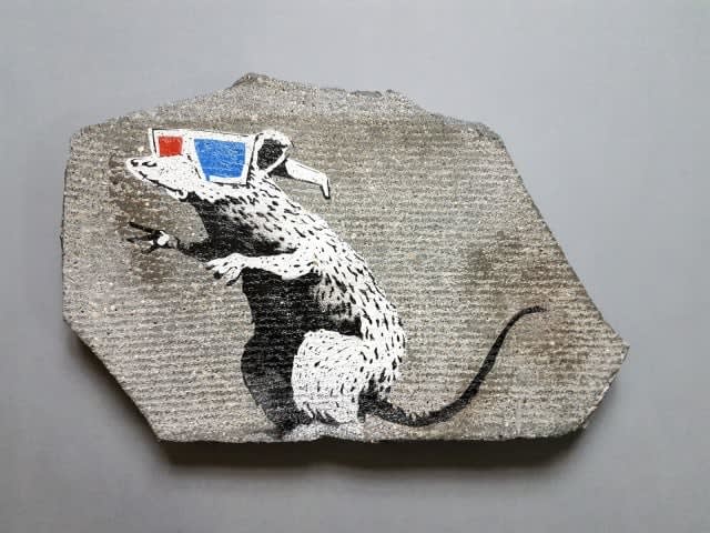 Banksy, 3D Rat (Park City in Utah USA) ON HOLD., 2010
