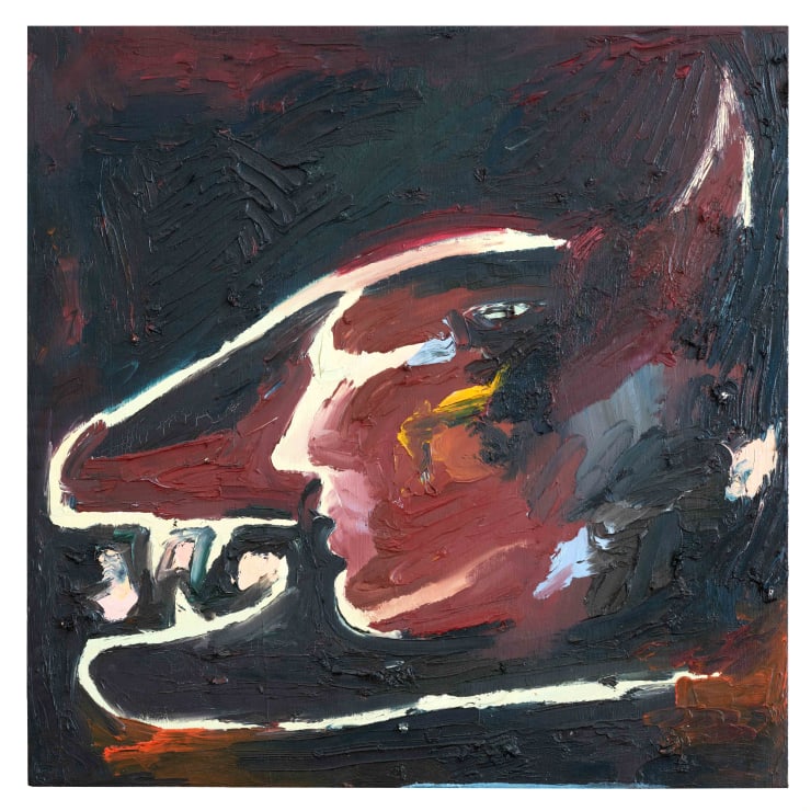 Anousha Payne, Amorphous crocodile study, 2024