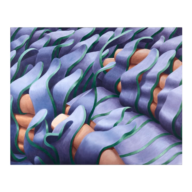 Antonia Rodrian, Nightshade (Space between two palms), 2024