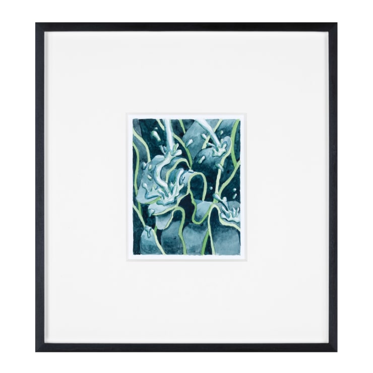 Antonia Rodrian, Water (Pushing leaves), 2024