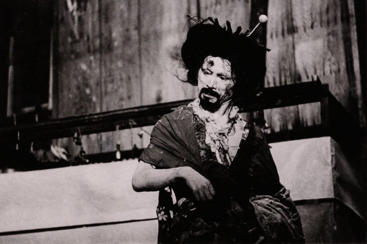 Tatsumi Hijikata - Archive 小野塚誠: 「静かな家」舞台写真, Photograph by Takeshi Onozuka, Quiet House, 1973 8 1/8 x 10 in 20.5 x 25.4 cm