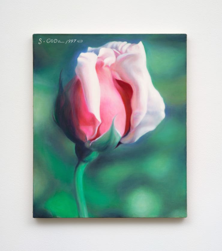 Sawako Goda Permanent, 1997 Oil on canvas 17 7/8 x 15 in 45.5 x 38 cm