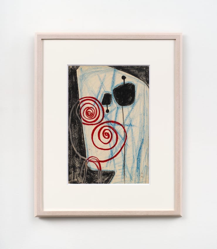 Saori (Madokoro) Akutagawa Untitled (E-5/11) Oil pastel on paper 14 1/4 x 9 7/8 in 36.3 x 25.1 cm