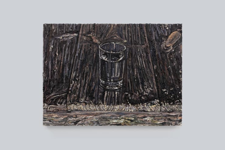 Takeshi Honda 水 (上がり框), 2019 Oil on canvas 9 5/8 x 13 1/4 in 24.4 x 33.5 cm