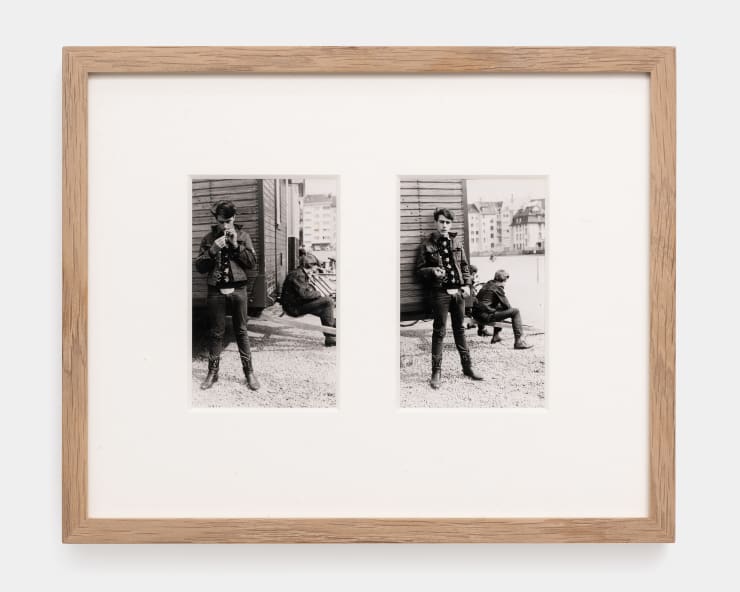 Karlheinz Weinberger Knabenschiessen, Albisgütli, Zurich, c. 1960-1962 Black and white photograph. Vintage. Prints, each: 4 1/8 x 2 3/4 in (10.5 x 7 cm) Framed: 8 1/2 x 10 5/8 in (21.7 x 27 cm)