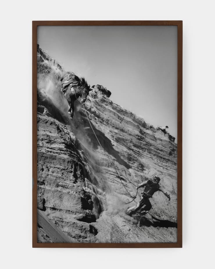 Jim Mangan Horse Whisperer, 2020/2025 Archival pigment print. Print: 20 x 13 in (50.8 x 33 cm) Framed: 20 5/8 x 13 5/8 in (52.5 x 34.5 cm)