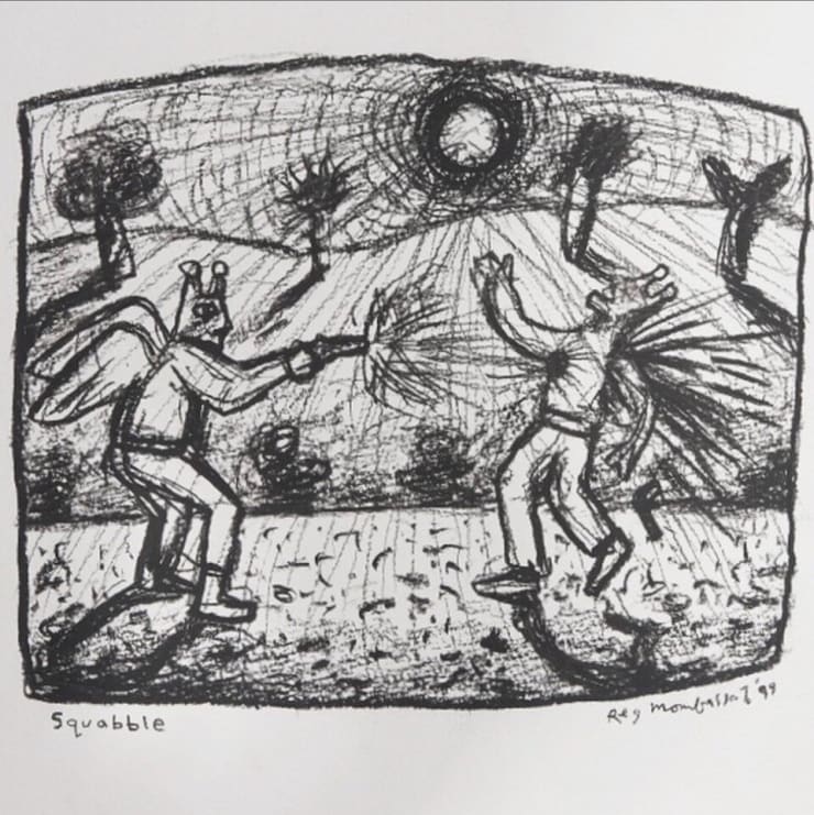 Reg Mombassa, Squabble, 1997