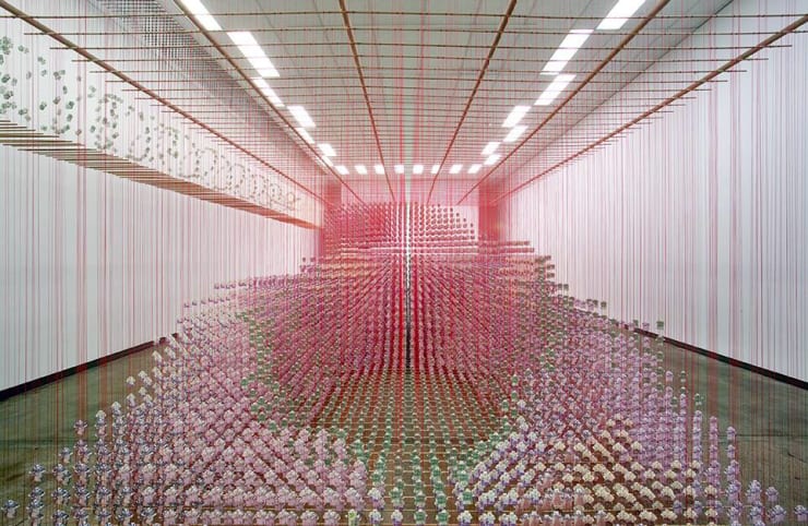 Glen Clarke, A Trembling Quiet, Laod hillside with multiple Bomb Craters, 2006