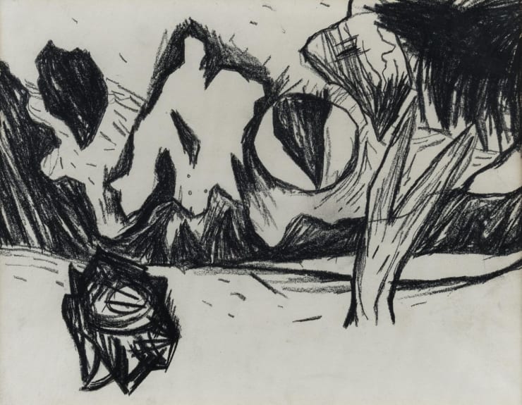 Peter Booth, Untitled (landscape)
