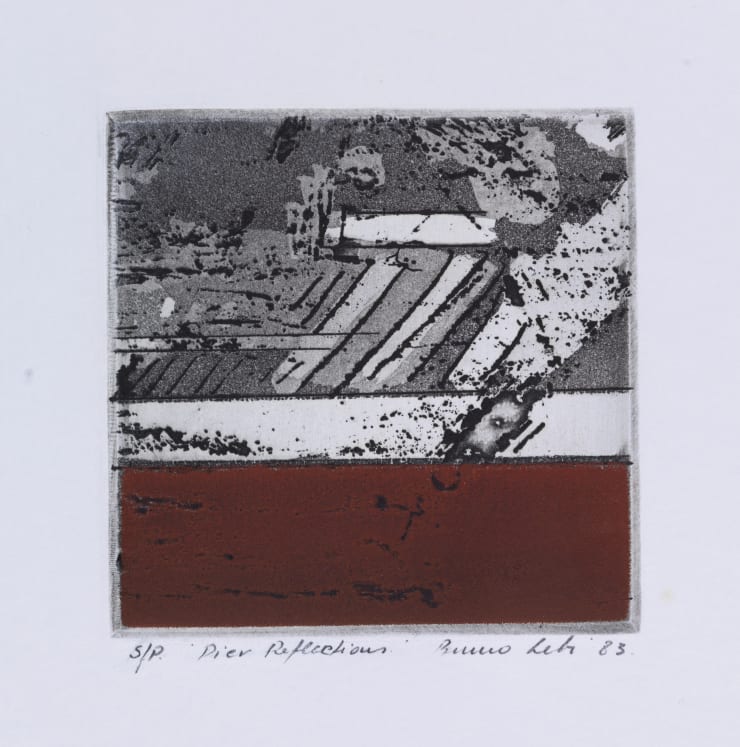 Bruno Leti, Pier Reflection, 1983