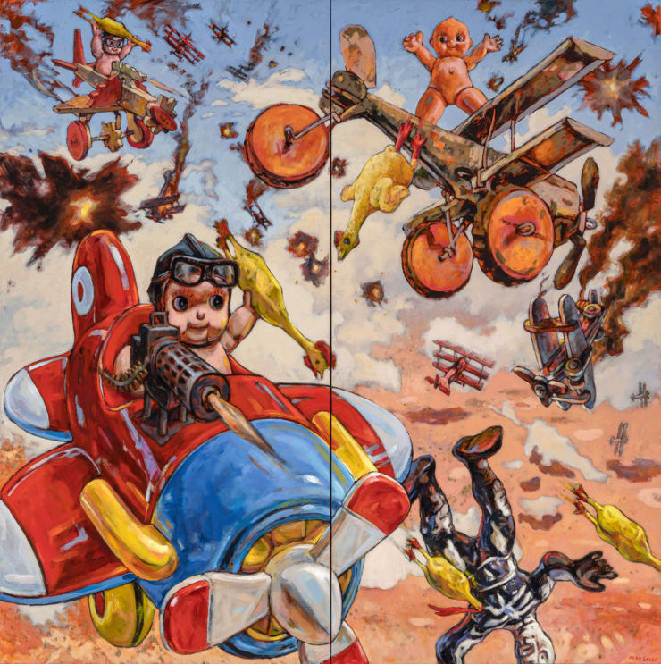 Mike Green, Dog Fight, 2021