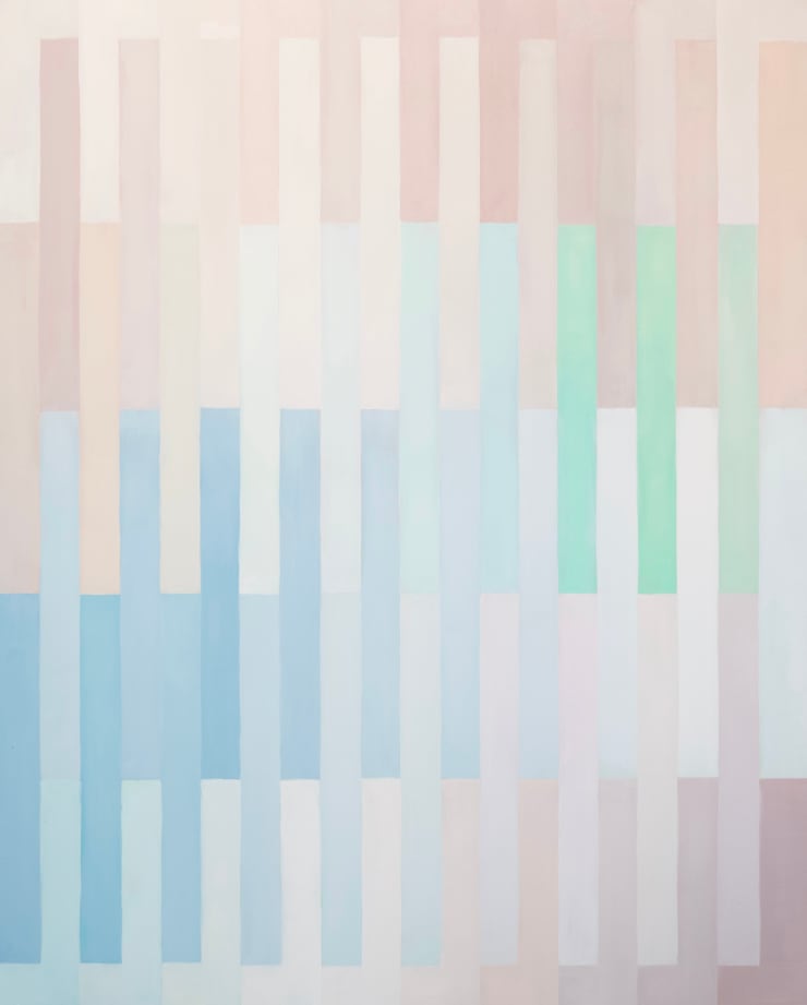 Stratus, 2023 Oil on linen 154 x 124 x 7cm