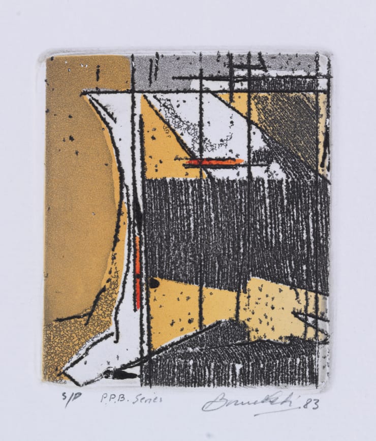 Bruno Leti, Sail (Port Phillip Bay Series), 1983