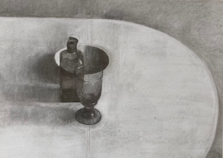 Objects on a Curved Table