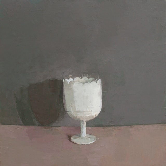 Joe Morzuch Compote, 2020 Oil on linen 43.5 x 43.5 x 4 cm