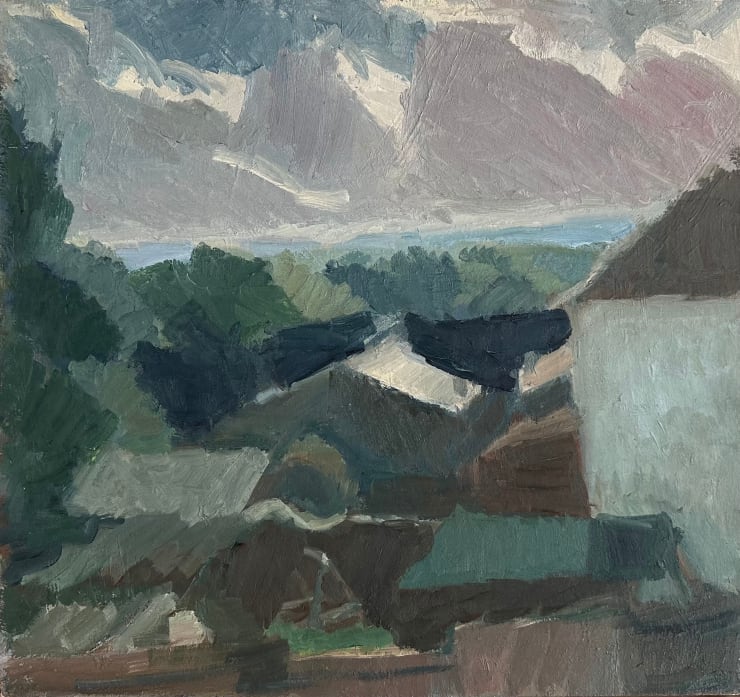 The View South (Storm Approaching)