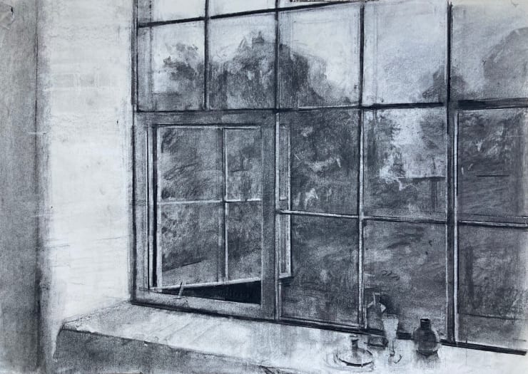 Studio Window Study, Summer