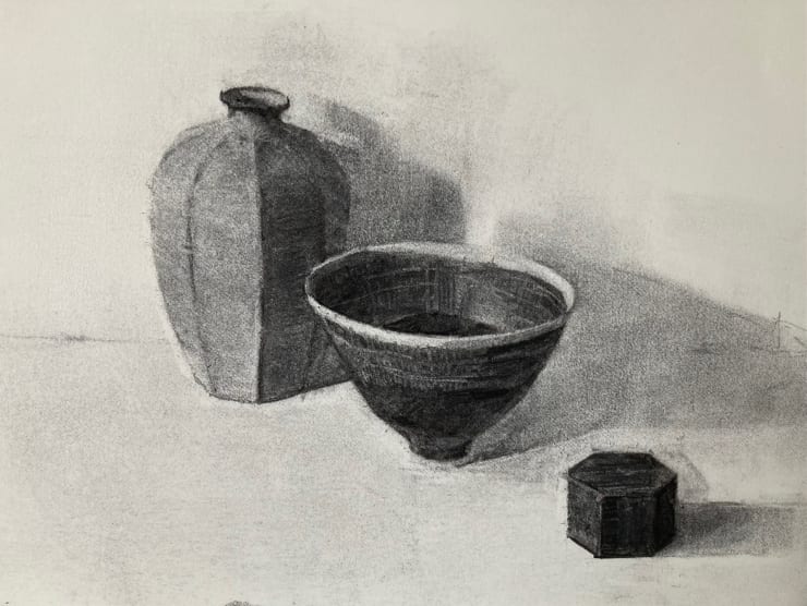 Ceramic Pots and Box