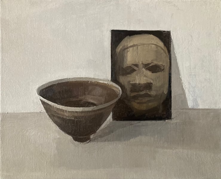 Rie bowl and Ife Head