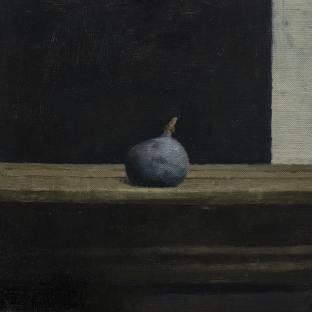 Will Calver Mission Fig, 2021 Oil on linen 25.5 x 25.5 cm / 10 x 10 inch