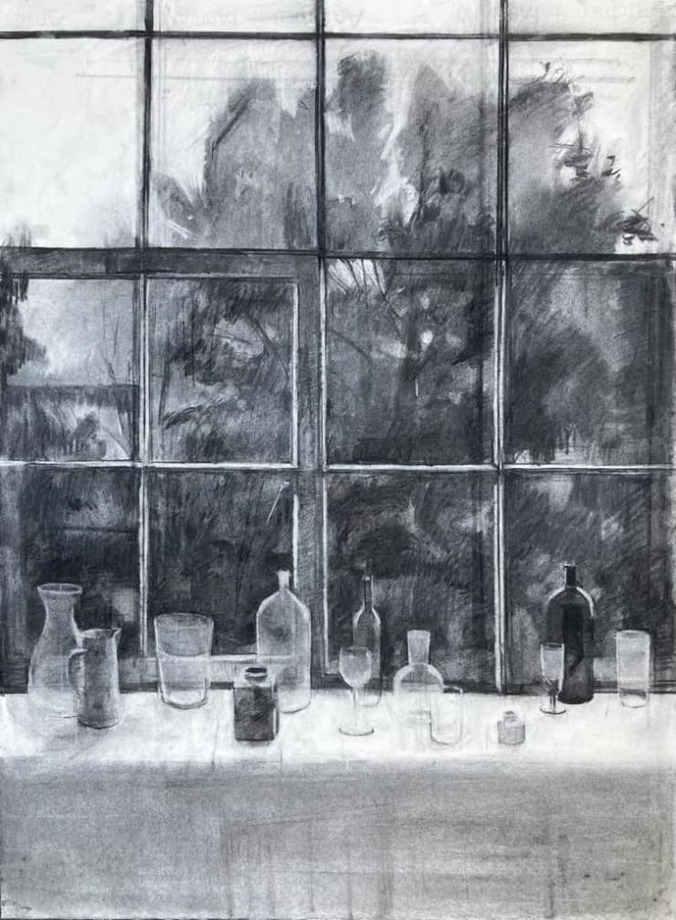 The Studio Window on a Summer's Day