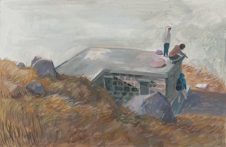 Wong, Stephen Chun Hei 黃進曦, 3/ My Book is Over There (Hut 02), 2014