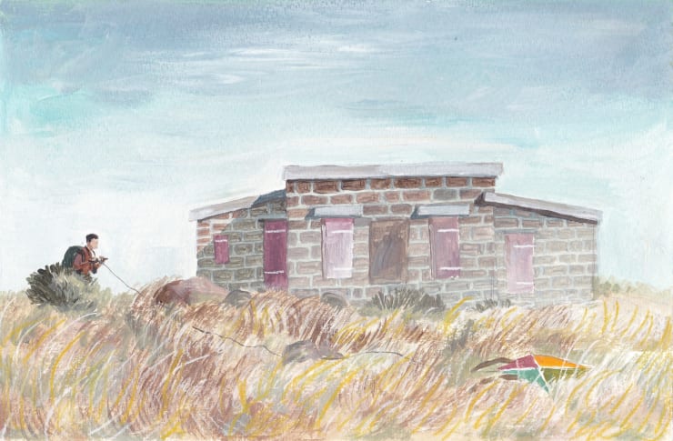 Wong, Stephen Chun Hei 黃進曦, 8/ He Find his Kite (Hut 07), 2014