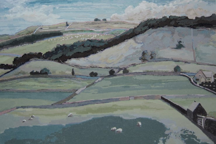 Stephen Wong Chun Hei 黃進曦, Hill in Yorkshire Dales 英國約克山景, 2011