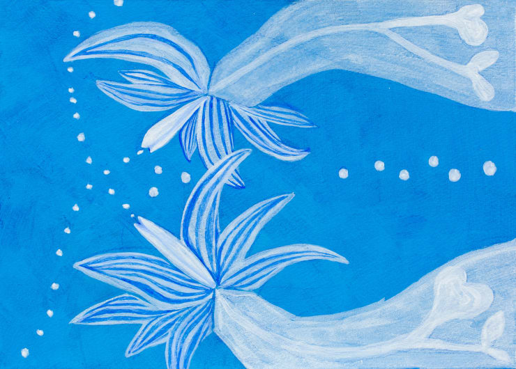 One Genderqueer Being Pollinates the Other #003