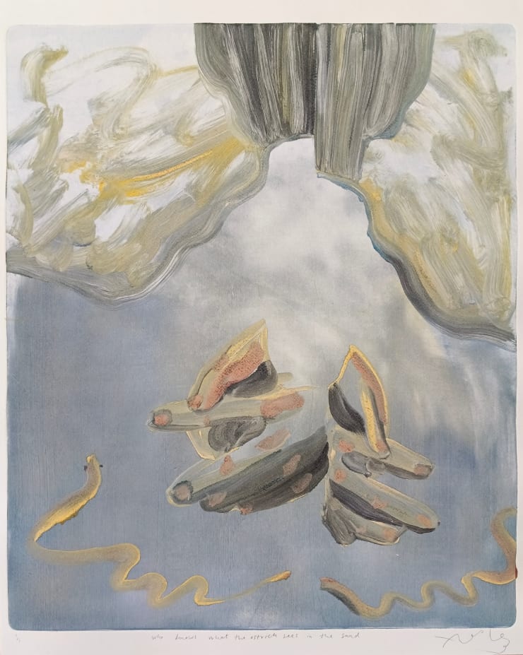 Anna Van Der Ploeg, Who Knows what the Ostrich Sees in the Sand