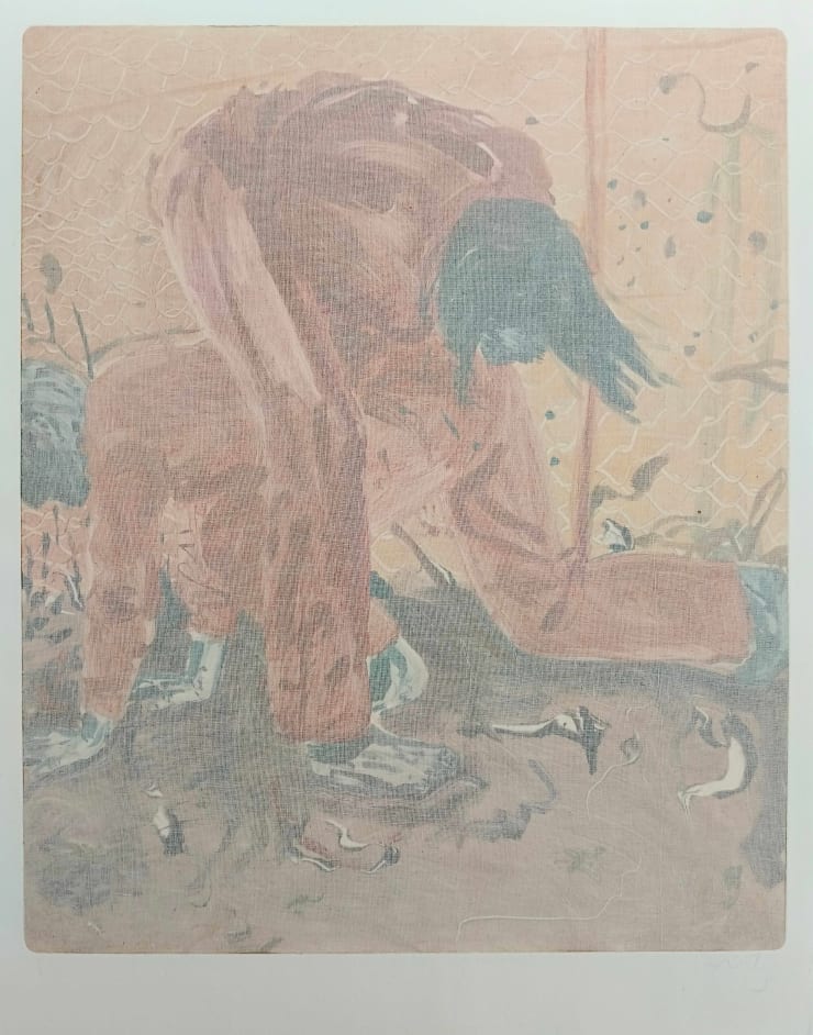 Anna Van Der Ploeg, Who knows what the ostrich sees in the sand (Nature’s Boomerang)