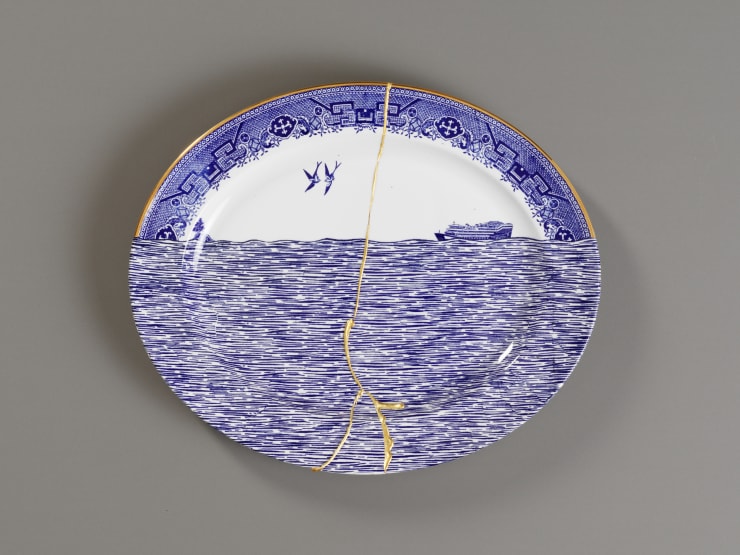 Paul Scott, Scott's Cumbrian Blue(s), Three Gorges, After the Dam 2, 2009