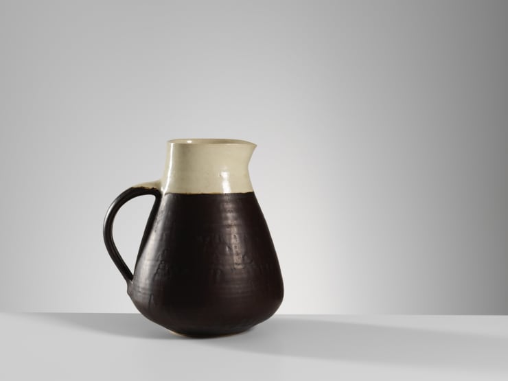 Lucie Rie & Hans Coper, A rare large jug, 1950s